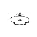 PASTILLA FRENO RENAULT 19 93-99/CLIO 00-10/MEGANE 1.6 98-03/PLATINA 1.6 99.9MM ITAL-BRAKE GTX