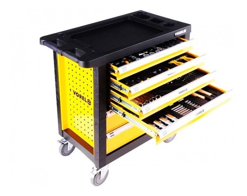 CARRO DE TRABAJO MOBIL 6 GAB C/HERRA VOREL YATO  (-20% TODO MEDIO DE PAGO)