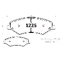 PASTILLA FRENO CHERY TIGGO 8 1.5 19-23 | DESTINY 11- DELANTERA 160MM GTX 
