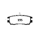 PASTILLA FRENO GREAT WALL HAVAL 3-5 11/WINGLE 5 16-/HOVER 2.4 07- TRASERAS 109.7MM ITAL-BRAKE GTX