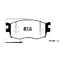 PASTILLA FRENO HYUNDAI ACCENT NEW ACCENT/KIA RIO 05> ITAL-BRAKE GTX 