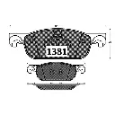 PASTILLA FRENO RENAULT CLIO DELANTERO 15| CITROEN C5 1.5 22 155.1 MM  GTX