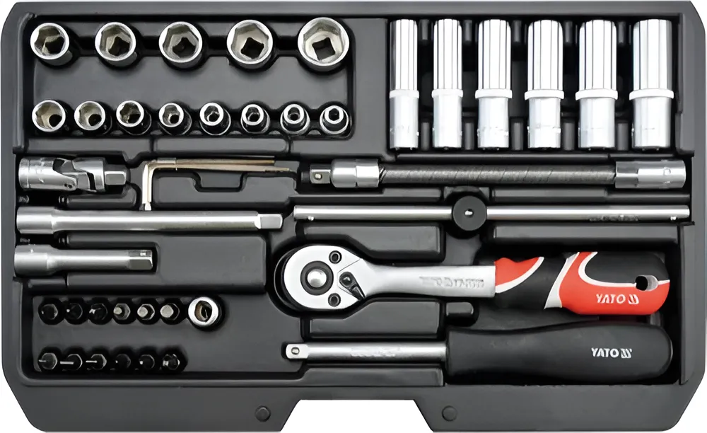 SET DADOS 1/4 PULG 42 PCS YATO