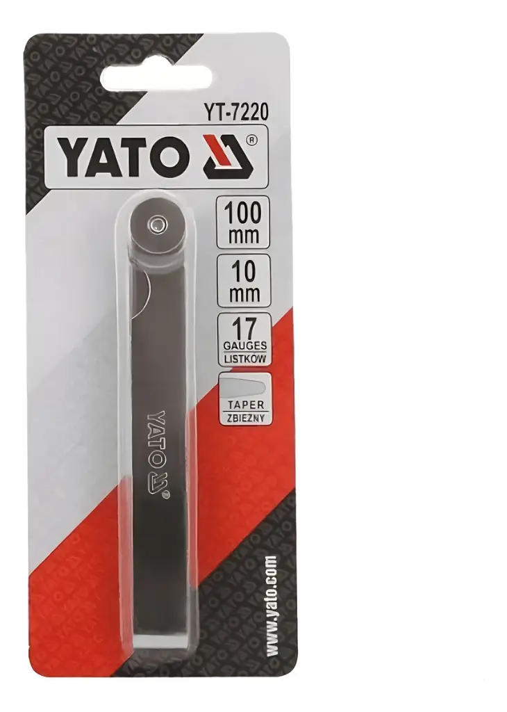 FEELER 100MM 17 HOJAS TIPO B YATO