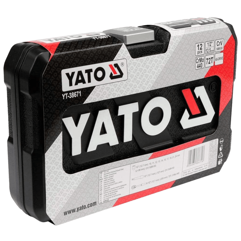 SET DADOS 1/2 (AS DRIVE) 12PCS YATO