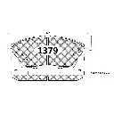 PASTILLA FRENO MAZDA 3 2.0 15-18 | CX3 2.0 16-18 142MM GTX