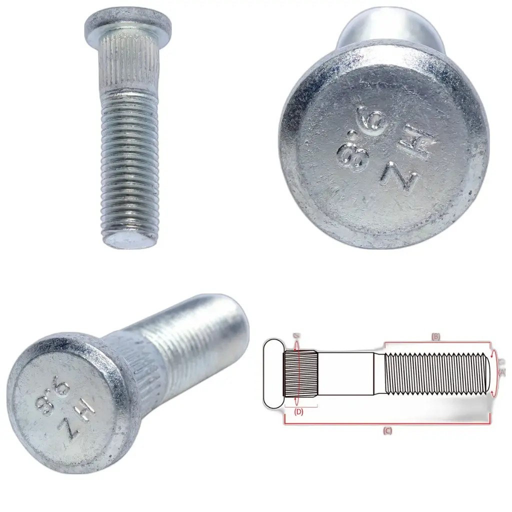 PERNO RUEDA CHEVROLET SAIL 1.4 11-17 12X1.50XL46XDE13.0 CH UB00