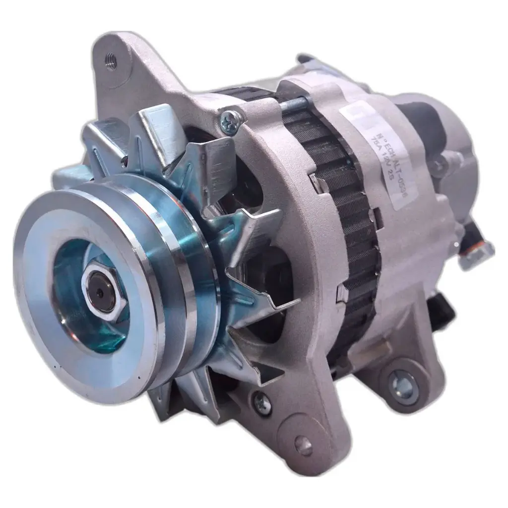 ALTERNADOR HYUNDAI H-100 2.5 D4BH/H-1/L200/KIA 2.5 POLEA DOBLE ECHLIN 75AMP. TW UB00