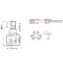 HOMOCINETICA SUZUKI BALENO 1.3-1.6 95-04 LADO CAJA INTERIOR 22*20*35 TW UB29A3