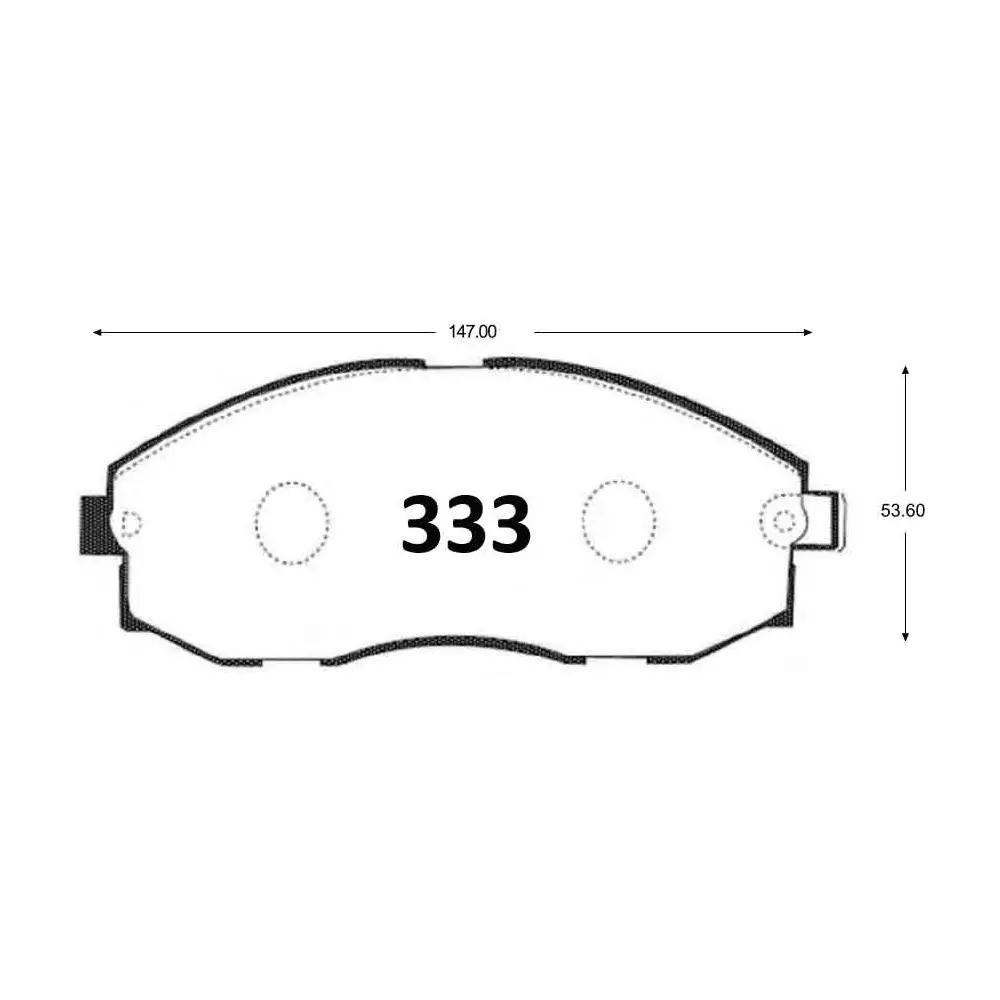 PASTILLA FRENO HYUNDAI H-1 98-04 | JAC REFINE10-15 147MM KR UB2B6