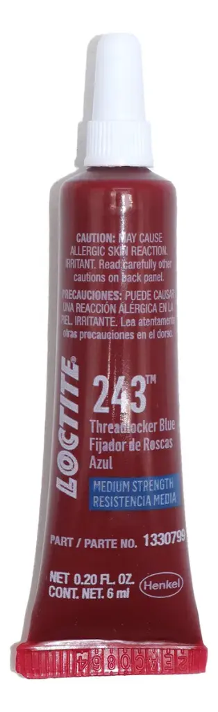 TRABAPERNOS LOCTITE TORQUE MEDIO 243 6ML
