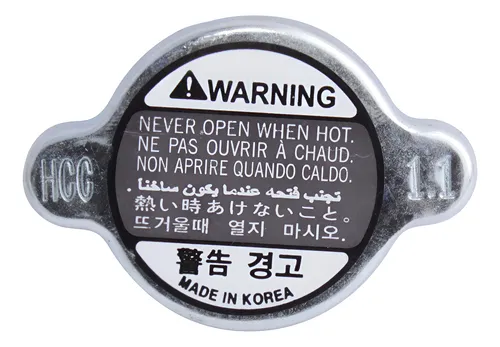 TAPA RADIADOR 16 LIBRAS  1.1 CHICA KIA/HYUNDAI /HONDA KR UBESCALERA