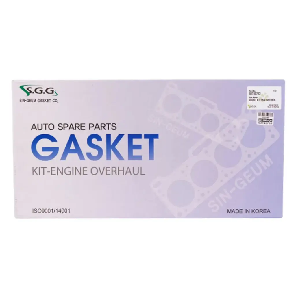 JUEGO EMPAQUETADURA MOTOR CHEVROLET OPTRA 1.8 KR UB 6A-ARRIBA