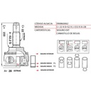 HOMOCINETICA CORSA/COMBO 22*28*52.2 SEGURO EXTERIOR (13557) TW 