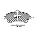 PASTILLA FRENO NISSAN QASHQAI II 1.6-2.0 08/14/X-TRAIL 2.5 08/14 /SENTRA 2.0 10/13 141.8MM ITAL-BRAKE GTX