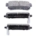 PASTILLA FRENO SSANGYONG ACTYON 2.0-2.3 06-11/REXTON 2.7-3.2 02-07 TRASERA STP 98.6MM UB 1A6 (21868 GTX)