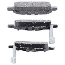 PASTILLA FRENO TOYOTA COROLLA 1.6-1.8 09-18/GREAT WALL VOLEEX C30 TRASERA 98.6MM STP (21925 GTX)