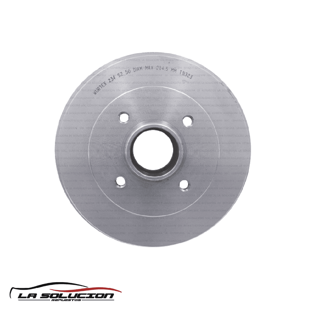 TAMBOR FRENO NISSAN PLATINA 1.6 03-08/RENAULT CLIO 1.5-1.6 00-09/LOGAN 1.6 08-12 C/MAZA CH UB00