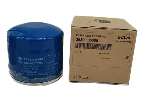 FILTRO ACEITE KIA AVELLA/POP/SEPHIA/TIIDA W811/80 MOBIS KR (26300-35503)