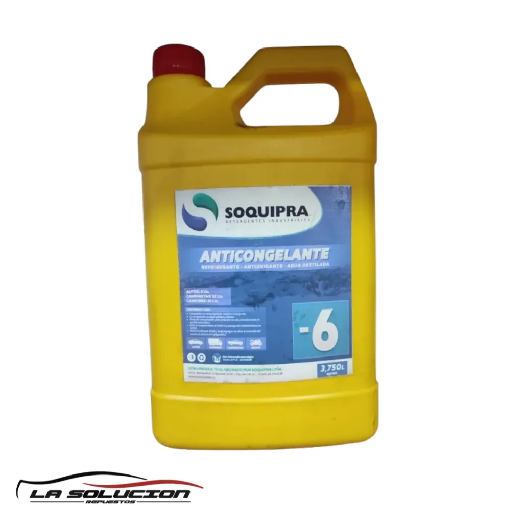 ANTICONGELANTE SOQUIPRA -6 G° ROJO