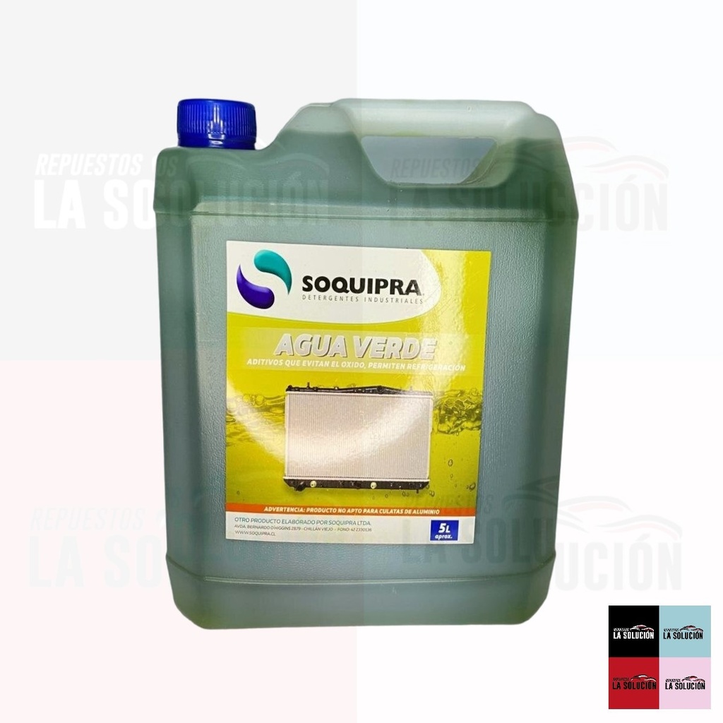 [8297] AGUA VERDE 5 LTS SOQUIPRA