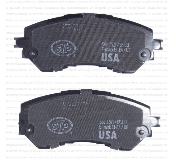 PASTILLA FRENO TOYOTA YARIS 1.5 14-22 STP (21349 FRASSLE BRASIL) (21722 GTX) (04465-09020)