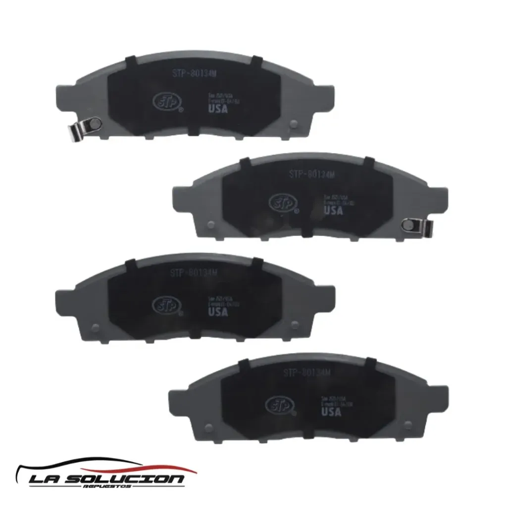 [8596] PASTILLA FRENO MITSUBISHI L200 07-22 | FIAT FULLBACK STP (21755 GTX) (4605A198) SEMI-METAL UB4A2