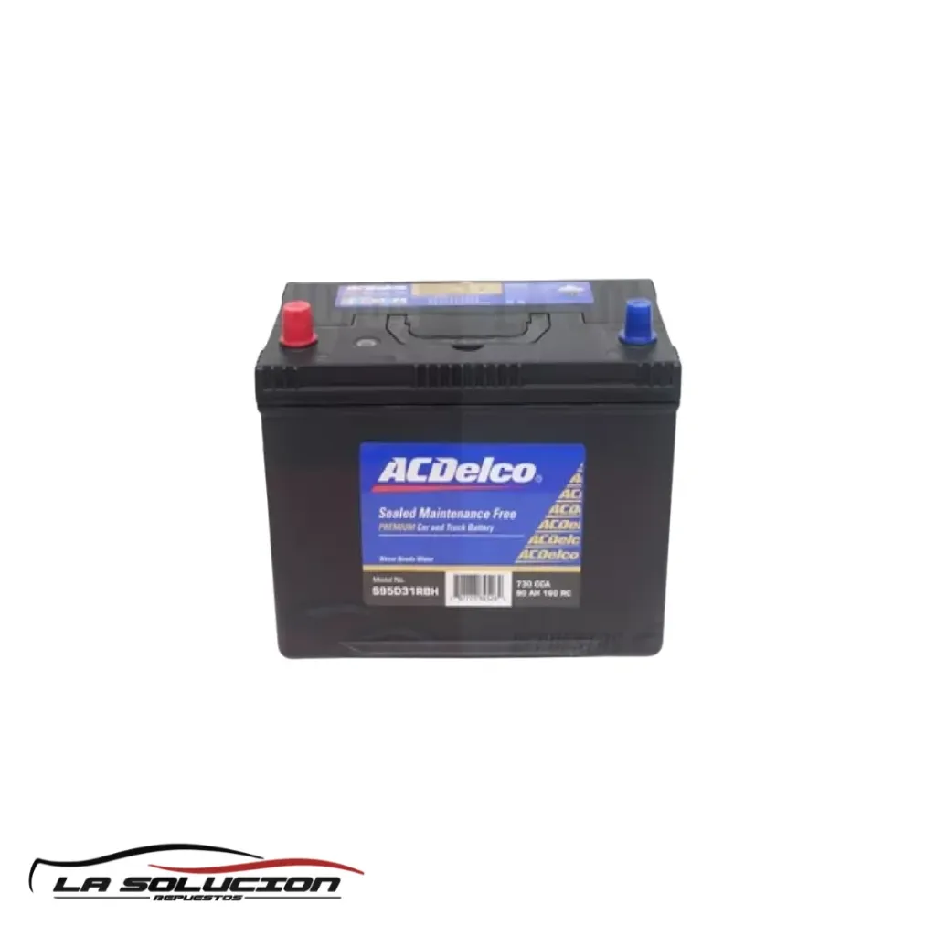 [8651] BATERIA 90 AMPERES ACDELCO 730 CCA POSITIVO IZQUIERDO (S95D31RBH)
