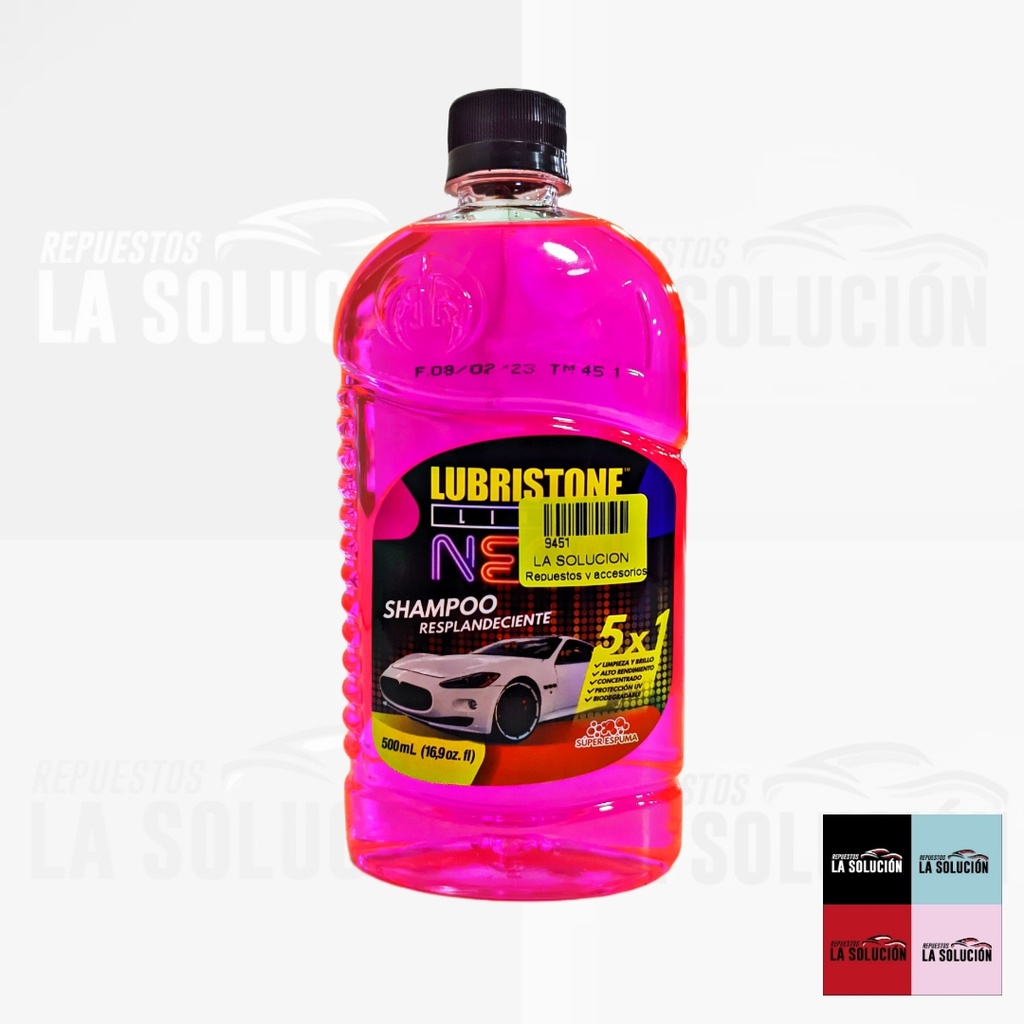 [9451] SHAMPOO AUTOBRILLANTE CONCENTRADO LUBRISTONE 500ML UB00