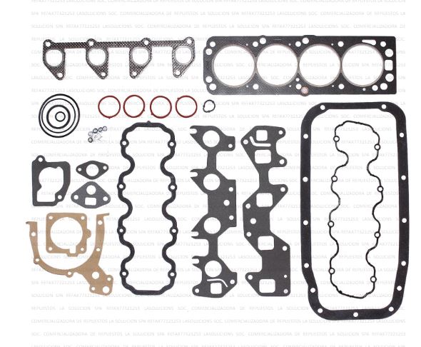 [9584] JUEGO EMPAQUETADURA MOTOR CHEVROLET CORSA 1.6 SABO BR S/RETEN VALVULA (1606729) UB6A10
