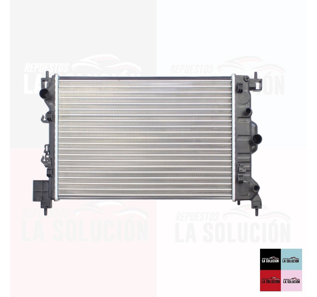 RADIADOR CHEVROLET SONIC 1.6 2012-2013 / TRACKER 1.8 2013-2021 CH