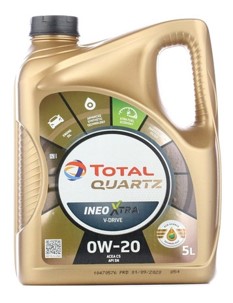 ACEITE TOTAL 0W20 QUARTZ INEO X.LL 5L