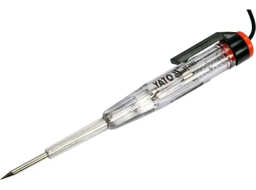 PROBADOR DE CORRIENTE TIPO DESTORNILLADOR YATO