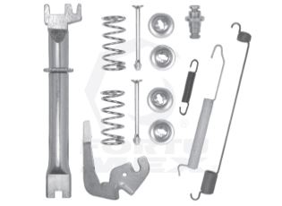 JUEGO ACCESORIOS FRENO TRASERO (TAMBOR) NISSAN TERRANO 2.4-2.5-2.7 00-11 4WD DERECHO  MX UB00