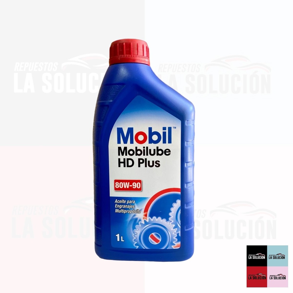 ACEITE MOBIL 80W90 1LT HD PLUS GL-5 UB00