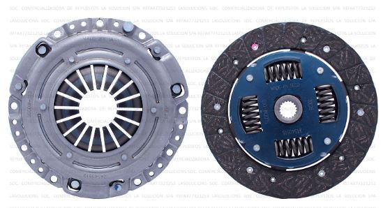 KIT EMBRAGUE CHEVROLET N-300 1.2 11-16 190MM SECO 2PCS KR UB2D1