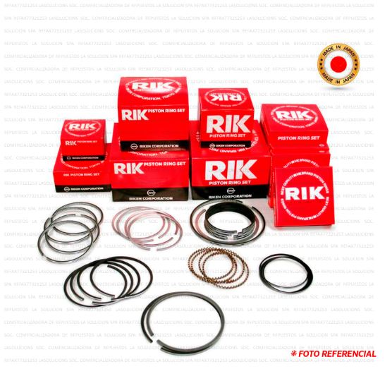 JUEGO ANILLOS NISSAN D21 94> KA24  0.50 JP UB4B6