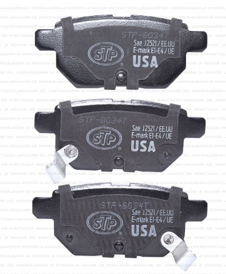 PASTILLA FRENO TOYOTA COROLLA 1.6-1.8 09-18/GREAT WALL VOLEEX C30 TRASERA 98.6MM STP (21925 GTX)