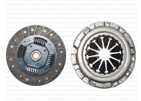 KIT EMBRAGUE KIA MORNING 1.2/3-4-5/HYUNDAI GRAND I-10 1.2 190MM SECO 2PCS KR UB2D1