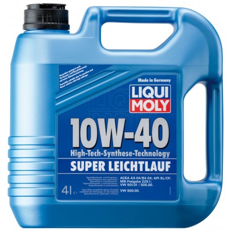 ACEITE LIQUI MOLY 10W40 4L SUPERIOR LEICHTLAUF
