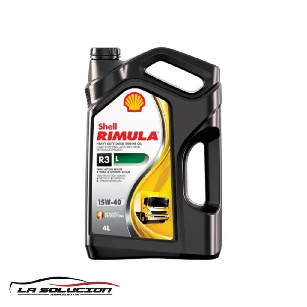 [11684] ACEITE SHELL 15W40 4LT RIMULA R3 L DIESEL DPF CJ4 UB00