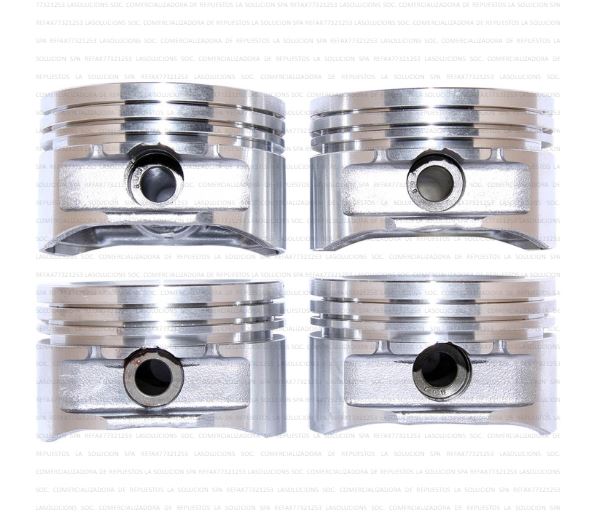 JUEGO PISTONES CHEVROLET CORSA 1.6 93-10 79.00MM STD BR  UBRADIADORES