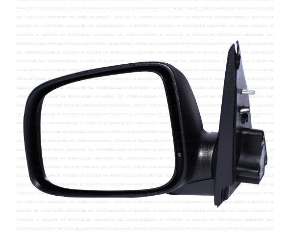 ESPEJO CHEVROLET DMAX 05-09 IZQUIERDO  MANUAL NEGRO TW (8-97357-874-0) UB7D2