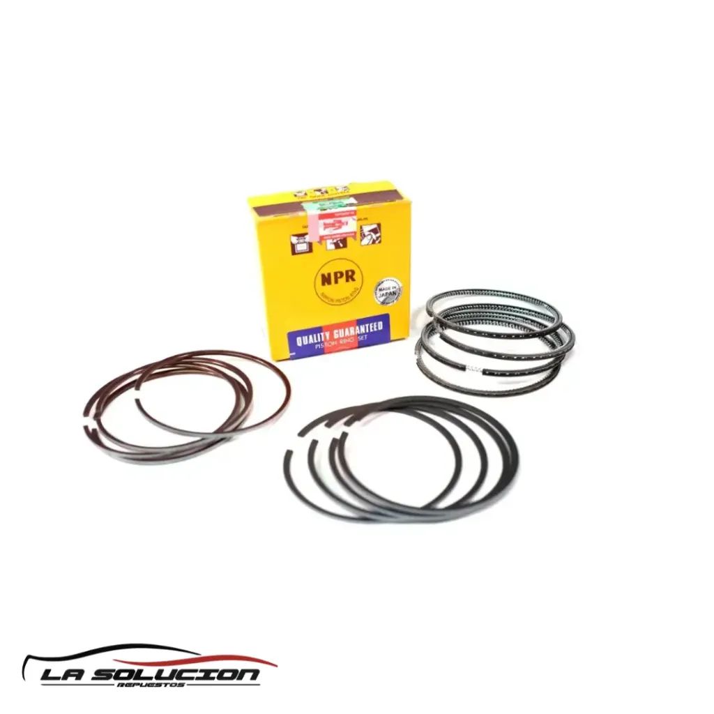 JUEGO ANILLOS NISSAN TIIDA 1.6 2005-2008/MARCH 1.6 2012-2018/VERSA 1.6 2011-2019 0.50 JP UB4B5