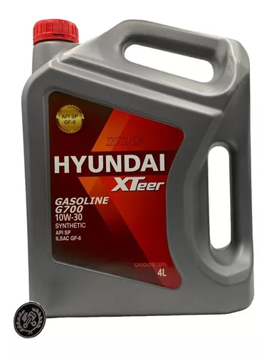 ACEITE HYUNDAI 10W30 4LT BENCINERO G700 SN UB00