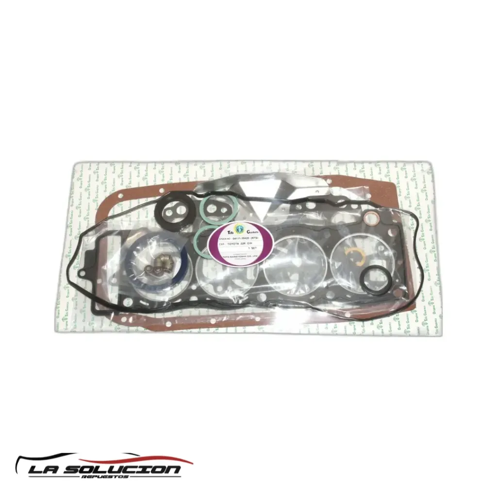 JUEGO EMPAQUETADURA MOTOR TOYOTA HILUX 1993-1997 22R 2.4 TOTO UB6B20