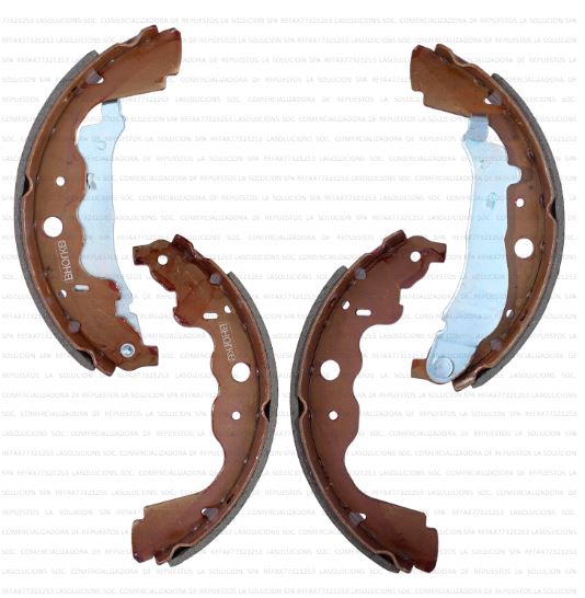 BALATAS RENAULT CLIO 900-1.5 13-18/DUSTER 1.6-2.0 12-18/CAPTUR 900-1.5 13-18 230-42MM TW (21951 GTX)