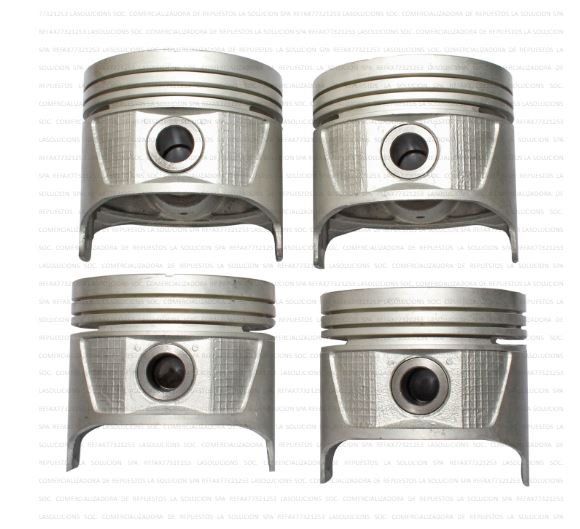 JUEGO PISTONES CHEVROLET LUV 2.3 STD TOTO KR UB00