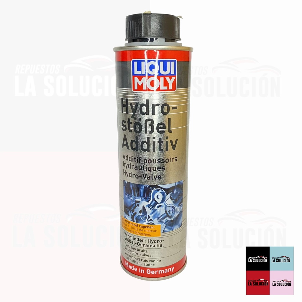 ADITIVO LIMPIA TAQUEEE Y VALVULAS REDUCCION DE RUIDO GASOLINA-DIESEL LIQUI MOLY UB00