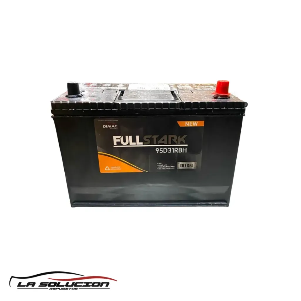 [14702] BATERIA 90 AMPERES FULLSTARK GOLD 710 CCA POSITIVO IZQUIERDO